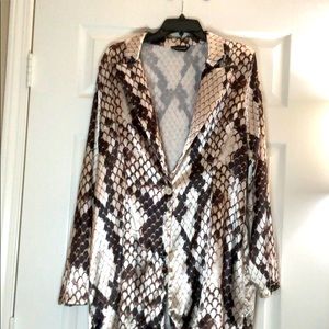 Python print blazer dress!